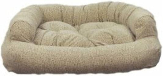 Snoozer Pet Products Luxury Overstuffed Microsuede Pet Sofa, Show Dog Collection, Small, Palmer Dove