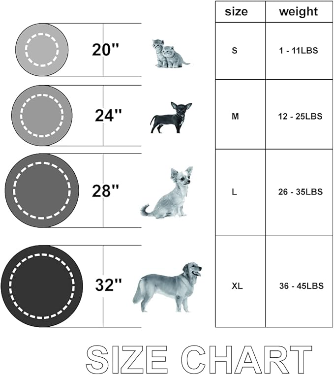 Calming Dog Bed X-Large, Soft Round Cuddler Dog Beds Fluffy Plush Faux Fur Pet Beds, Anit-Anxiety Self-Warming Comfy (32", Dark Pink)