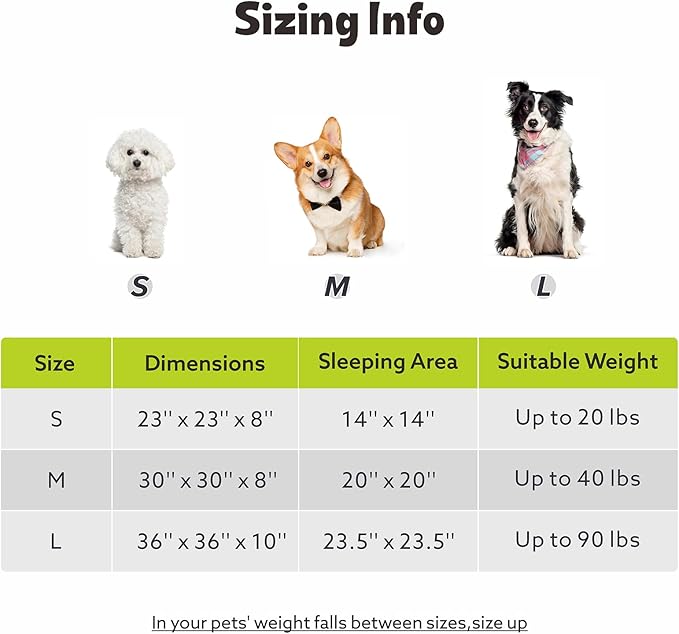 MIXJOY Dog Bed Medium Size Dogs, Washable Medium Dogs Bed with Removable Cover, Cozy Donut Dog Ded Fluffy Plush Faux Fur Pet Bed with Anti-Slip Bottom, 30"x30"x8", White