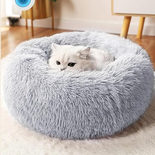 Cat Bed for Indoor Cats - Washable 16 Inches, Extra Small Dog Bed for Puppy (Up to 5lbs)