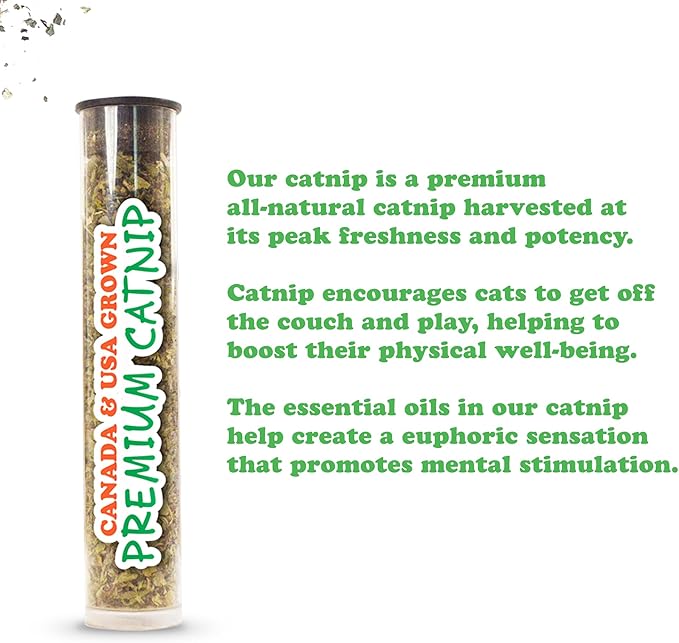 Meowijuana Birthjays Bundle | Birthjays Catnip Joints and Get Lit Cake Refillable Toy | Hand Harvested and Rolled Dried High Potency Catnip | Grown in North America