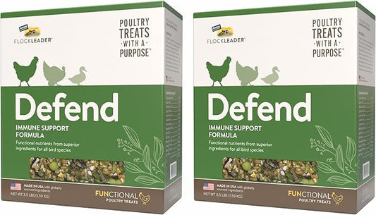 Defend, Functional Poultry Treats for Immune Support, 3.5 lb (Pack of 2)
