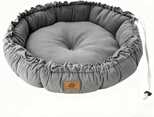 AYONS Pet Pad for Cats & Small Dogs - Deep Gray & Dark Green, S/M/L Sizes, Soft Comfortable Sleeping Cushion, Non-Slip Bottom Rest Bed, Washable Indoor Cuddle Mat