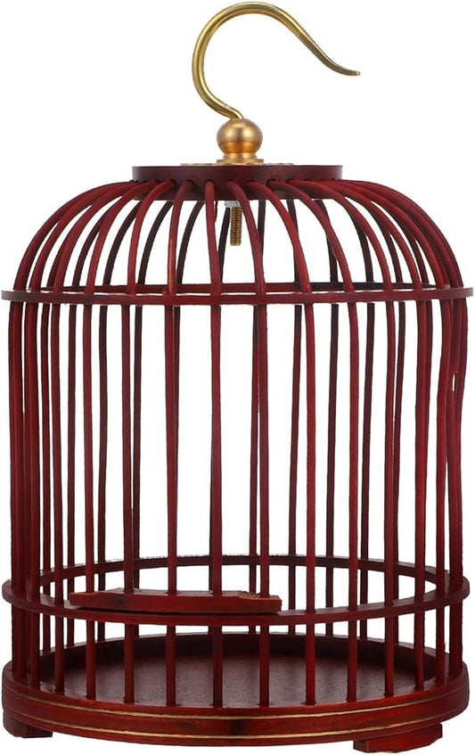 GANAZONO Pet Cage Outdoor Decorative Wooden Hamster Cage, Large Capacity, Lockable, Hanging, Safe and Secure