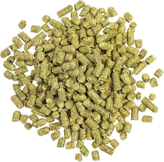 Timothy Pellets (7.5 lb.) - 100% All Natural, High Fiber, Sun Cured Timothy Hay Grass Food & Treat - Rabbits, Guinea Pigs, Chinchillas, Degus, Prairie Dogs, Tortoises, Hamsters, Gerbils, Rats