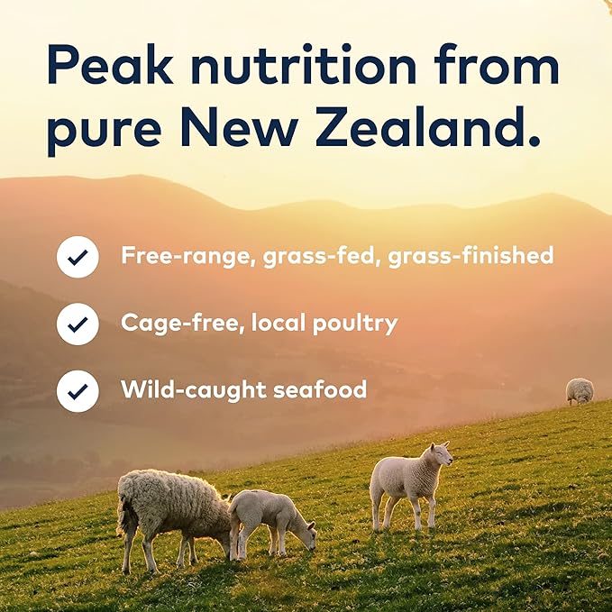 ZIWI Peak Air-Dried Cat Food – Mackerel & Lamb - All Natural, High Protein, Grain Free, Limited Ingredient w/ Superfoods (35.2oz)