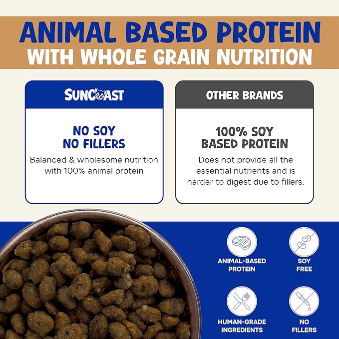 Wholesome Balance Food - Complete Nutrition with High Animal Protein, Calcium, Vitamins & Minerals, Premium Dense Food for Sugar Gliders & Small Animals - Chicken & Rice, 12 oz
