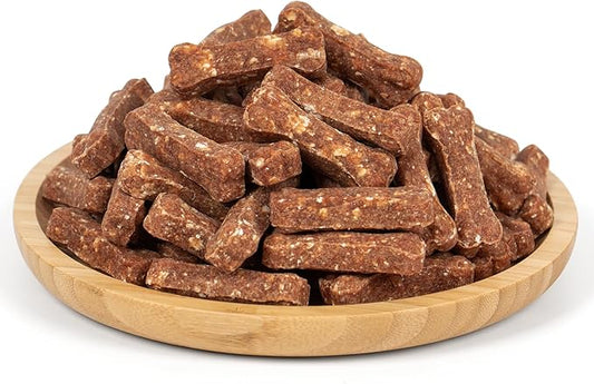 MON2SUN Dog Treats 2 Inch Chicken & Oat Treats with Cranberry Powder, Crunchy Biscuits for Small Dogs, Training Rewards, 21.16 oz (70 Count)
