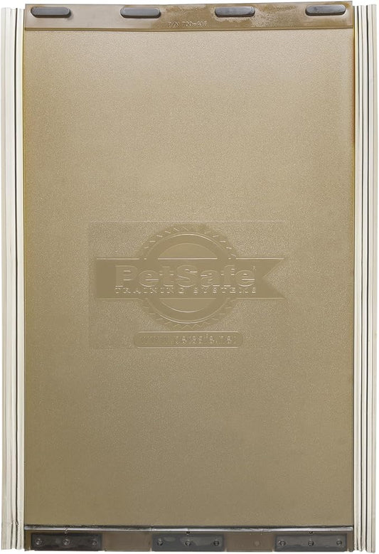 PetSafe Classic Replacement Flap - Maintains Weather Seal - Soft Tinted Vinyl Flap with Magnetic Closure - Compatible with Wall Entry & Patio Panel Pet Doors - Easy to Install - Large